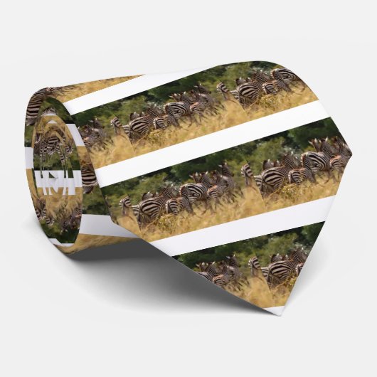 シマウマが移動:千マイルの旅 ネクタイ (ロール)