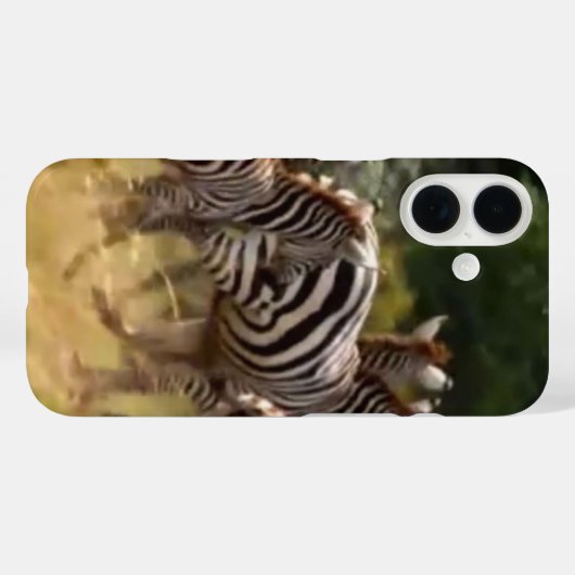 シマウマが移動:千マイルの旅 Case-Mate iPhoneケース (裏面 (横))