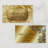 シマウマだけとの311-Jardin d'or 名刺 (正面/裏面)