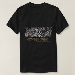 シマウマではない馬 Tシャツ