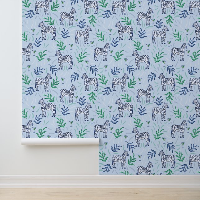 シマウマとマティーニスブルー 壁紙 (アプリケーション)