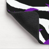 シマウマのこうもり マウスパッド (コーナー)