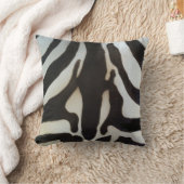 シマウマのアニマルプリント クッション (ブランケット)
