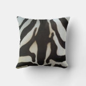 シマウマのアニマルプリント クッション (裏面)