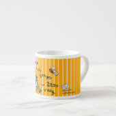 シマウマのエスプレッソのコップ エスプレッソカップ (正面右)