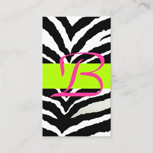 シマウマのエンクロージャカード エンクロージャーカード (正面)