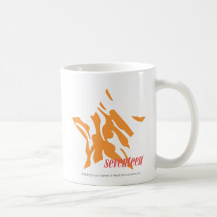 シマウマのオレンジ3 コーヒーマグカップ