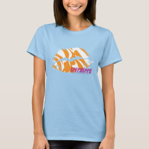 シマウマのオレンジ Tシャツ