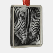シマウマのオーナメント メタルオーナメント (右)
