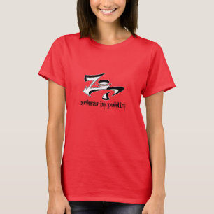 シマウマのギアの女性信号器のTシャツ Tシャツ