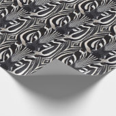 シマウマのギフトの包装紙 ラッピングペーパー (角)