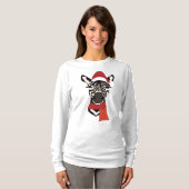 シマウマのクリスマス #1 Tシャツ (正面フル)