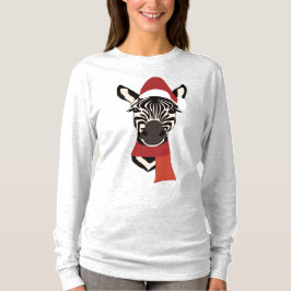 シマウマのクリスマス #1 Tシャツ