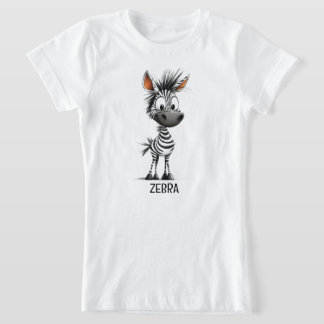 シマウマのスケッチ Tシャツ