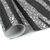 シマウマのストライプな優雅 ラッピングペーパー (ロールコーナー)