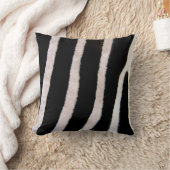 シマウマのストライプな野性生物のアニマルプリントの装飾用クッション クッション (ブランケット)