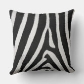シマウマのストライプ クッション (裏面)