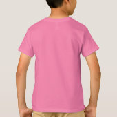 シマウマのチアリーティングのワイシャツ Tシャツ (裏面)