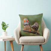 シマウマのチチョウの生意気なペア クッション (椅子)