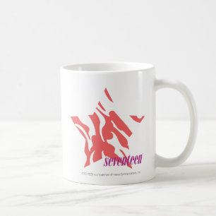 シマウマのピンク3 コーヒーマグカップ