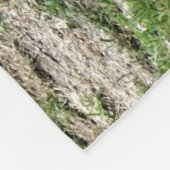 シマウマのフリースブランケット フリースブランケット (角)