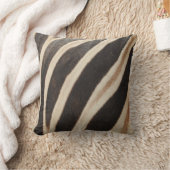 シマウマのプリントのクッション クッション (ブランケット)