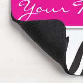 シマウマのプリントのマウスパッド マウスパッド (コーナー)