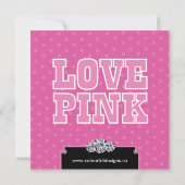 シマウマのプリントの誕生日のパーティの招待状 招待状 (裏面)