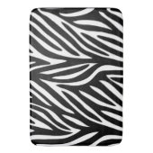 シマウマのプリント バスマット (正面縦)