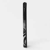 シマウマのモノグラムがキラキラ Case-Mate iPhoneケース (裏面/左)