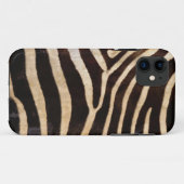 シマウマの体の毛皮の皮の箱カバー Case-Mate iPhoneケース (裏面(横))