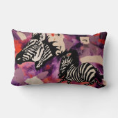 シマウマの夢 ランバークッション (裏面)