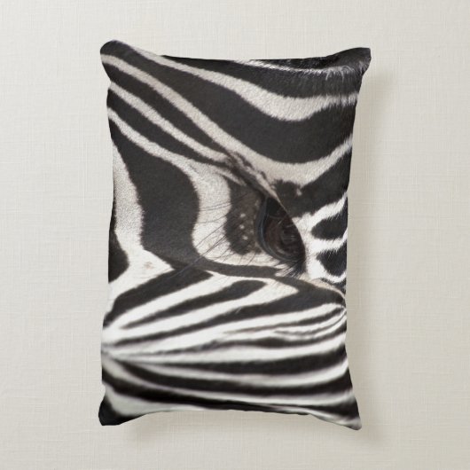 シマウマの枕 アクセントクッション (裏面(縦))