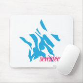 シマウマの水3 マウスパッド (マウス)