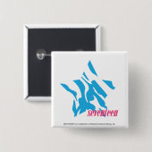 シマウマの水3 缶バッジ (正面&裏面)