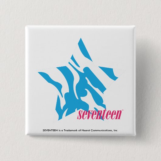 シマウマの水3 缶バッジ (正面)