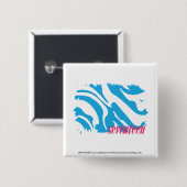 シマウマの水4 缶バッジ (正面&裏面)