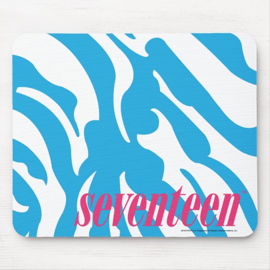 シマウマの水 マウスパッド (正面)