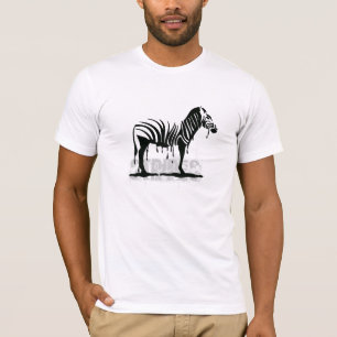 シマウマの溶解 Tシャツ