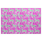 シマウマの演劇のシックなサファリの水彩画 ファブリック (ファットクウォーター)