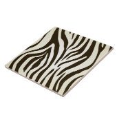 シマウマの皮のプリントのストライプなパターン タイル (側面)