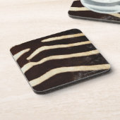 シマウマの皮 コースター (左側)