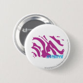 シマウマの紫色3 缶バッジ (正面&裏面)