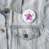 シマウマの紫色4 缶バッジ (インサイチュ)