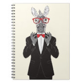 シマウマの紳士 ノートブック (正面)