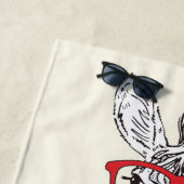 シマウマの紳士 ビーチタオル (インサイチュ)