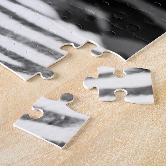 シマウマの終わり ジグソーパズル (側面)