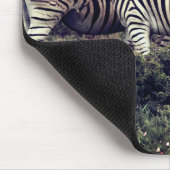 シマウマの輝き マウスパッド (コーナー)