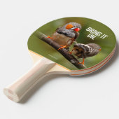 シマウマの鳴き声 卓球ラケット (正面アングル)