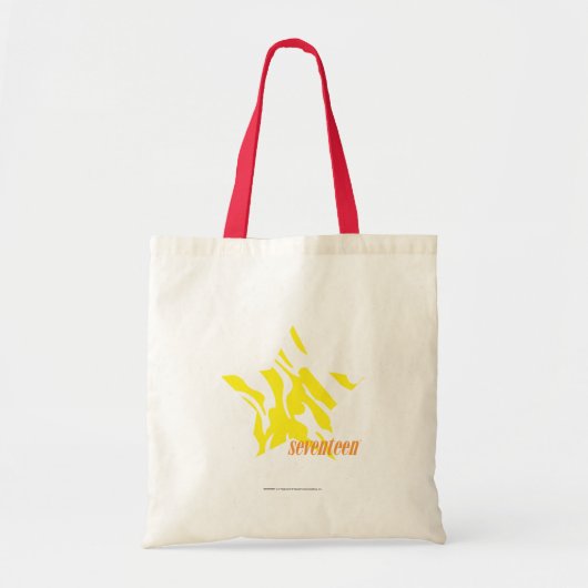 シマウマの黄色3 トートバッグ (正面)